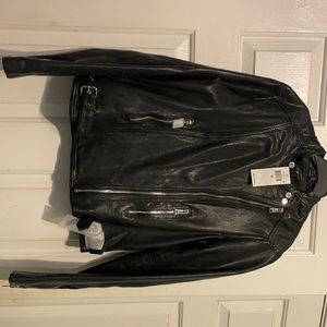 Ralph Lauren leather coat